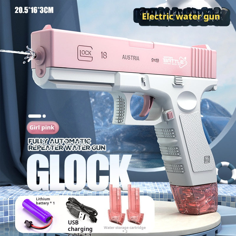 Children's Glock-style Electric Rechargeable Water Gun