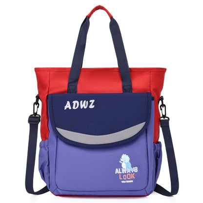 Multi-purpose primary school student tutoring shoulder bag