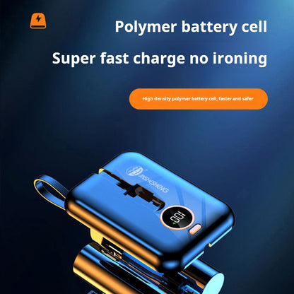 100W fast charging mini power bank