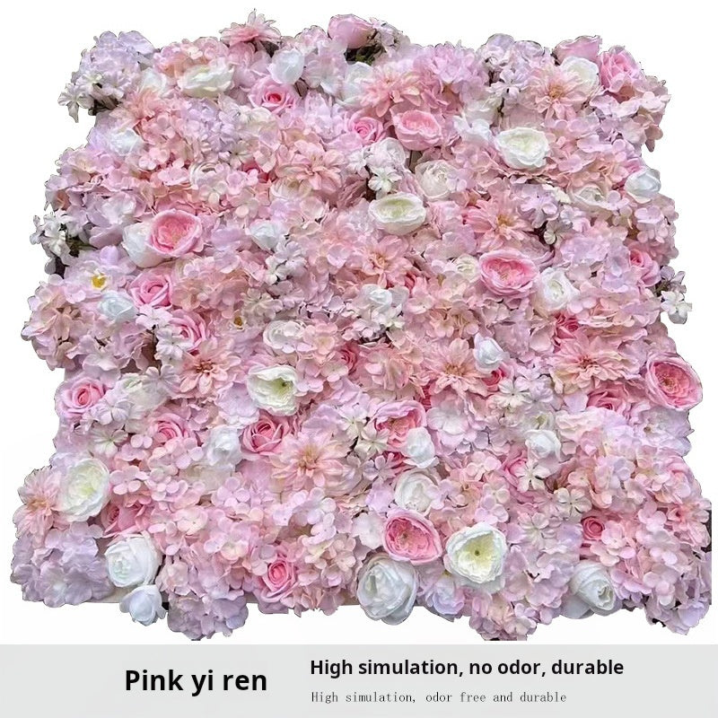 1*1m artificial flower wall