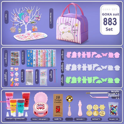 DIY Sticker Kit for Girls Craft Toy