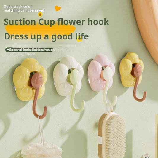 Flower Suction Cup Hooks