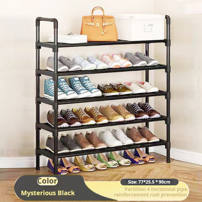 Multi-Layer Simple Shoe Rack, Home Entryway Storage Cabinet