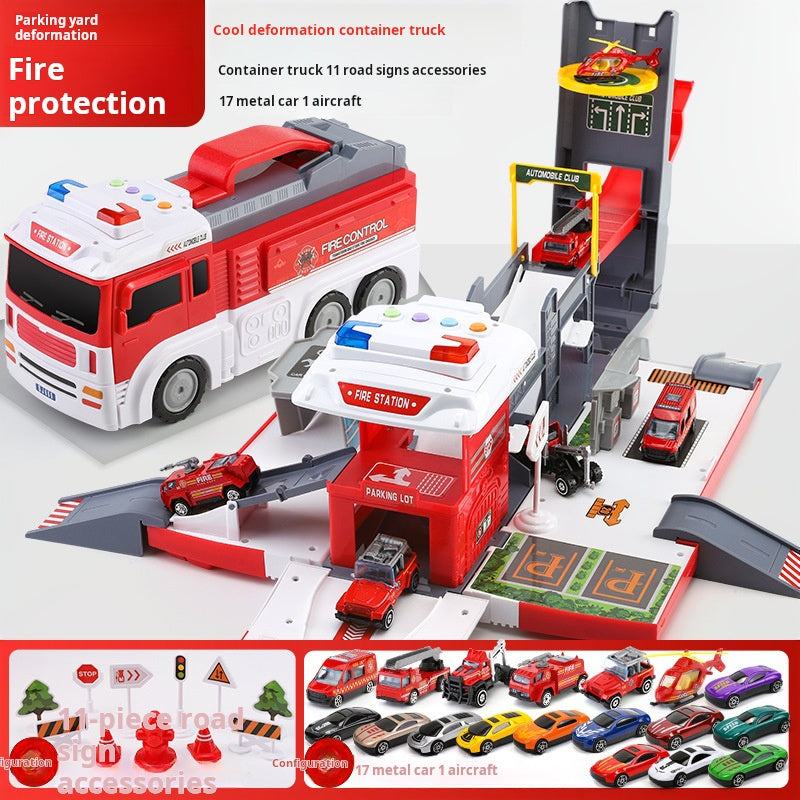 Police Fire Model Set Toy