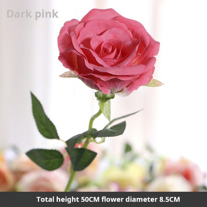 Single rose silk flower artificial flower