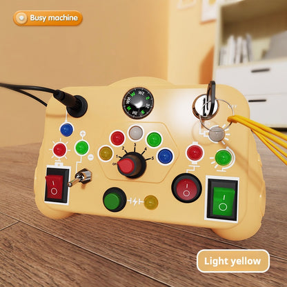 Cute Colorful Light Early Education Cognitive Toy Coordination Training