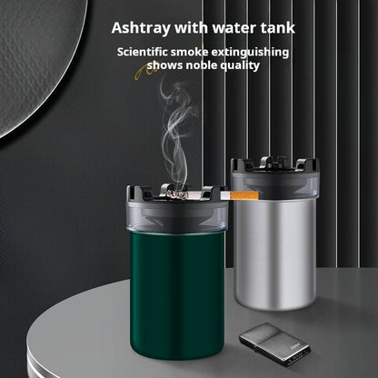 Creative Stainless Steel Anti-Ashtray