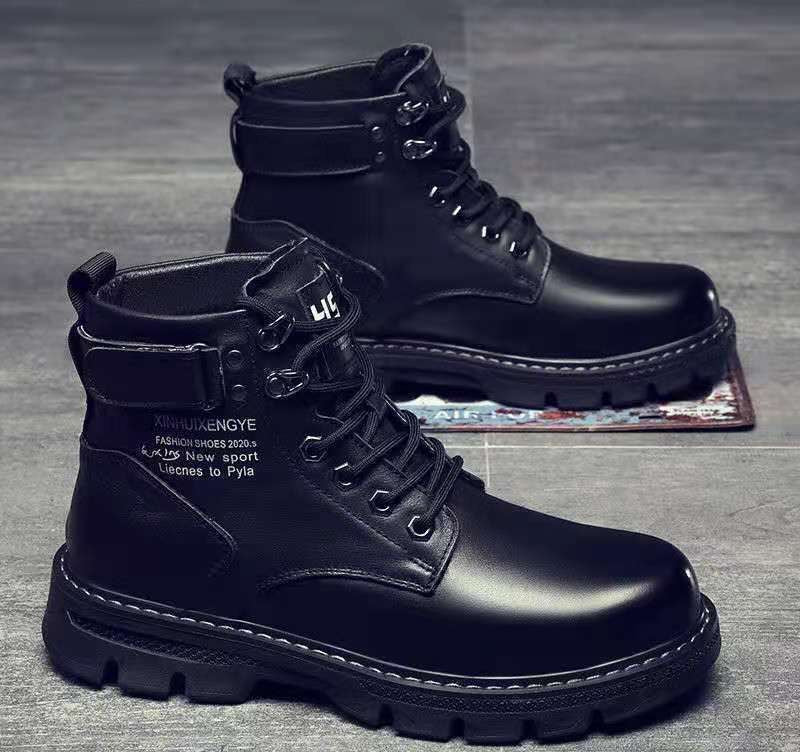 Korean Style Mid-High Martin Boots