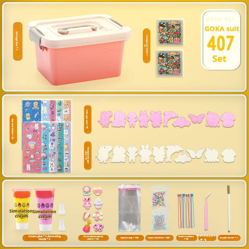 DIY Sticker Kit for Girls Craft Toy