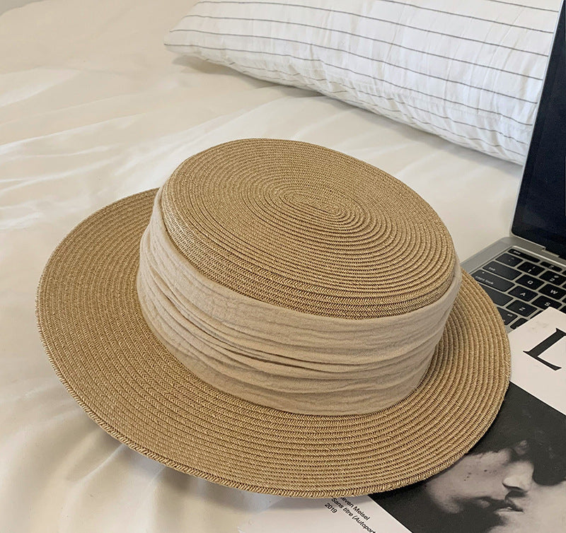 Flat Straw Hat