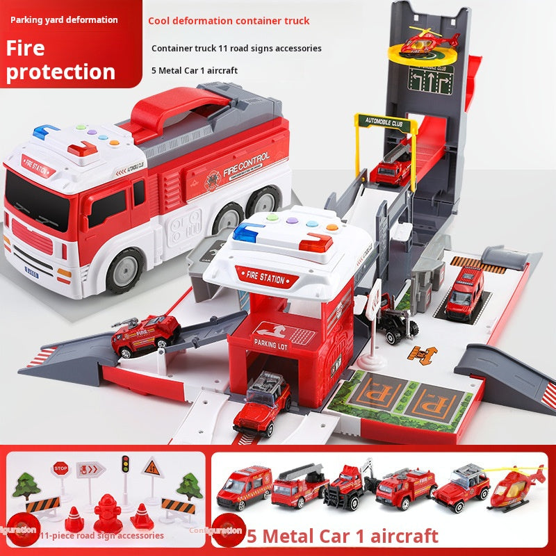 Police Fire Model Set Toy