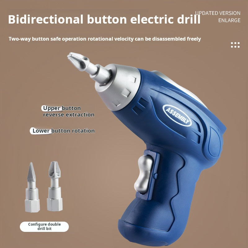 Children's Educational Assembly Toolbox with Electric Screwdriver