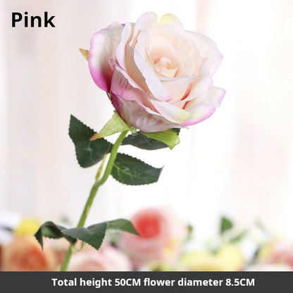 Single rose silk flower artificial flower