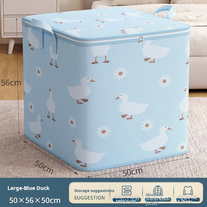 Extra-Large Capacity Clothes Storage Box, Wardrobe Organizer