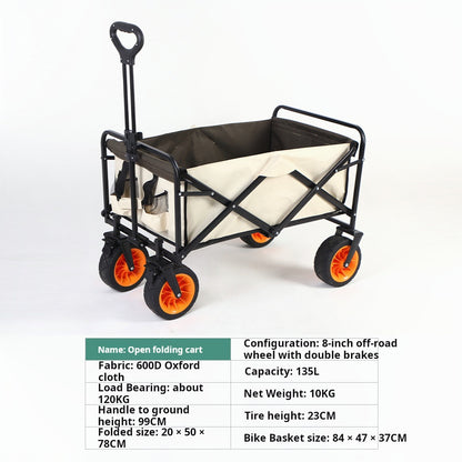 Portable Folding Camping Cart