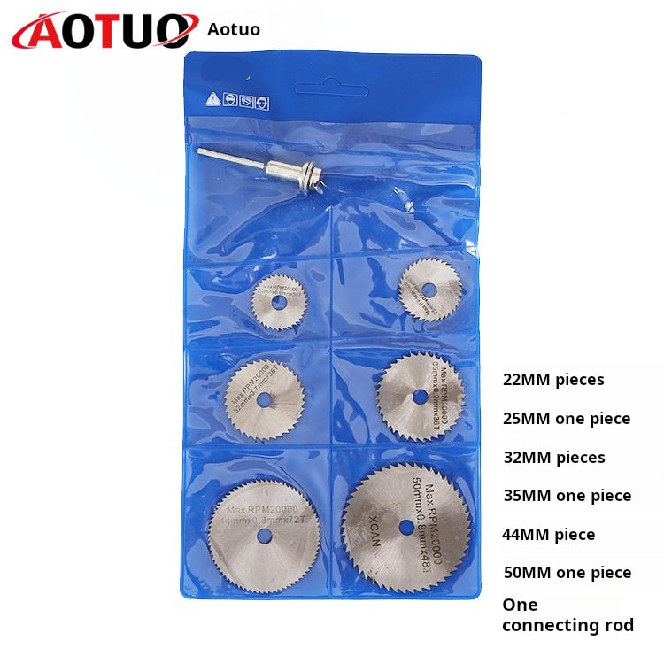 6PC Mini High-Speed Steel Saw Blade Set for Rotary Tools