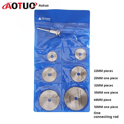 6PC Mini High-Speed Steel Saw Blade Set for Rotary Tools