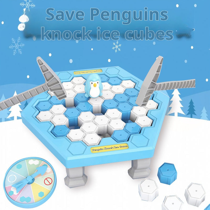 Save Penguin Ice Block Game Focus Training Toy