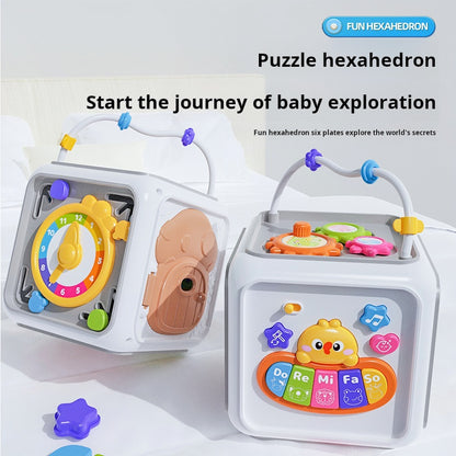 Baby Hand Drum Early Education Music Toy Hexa Pat Drum