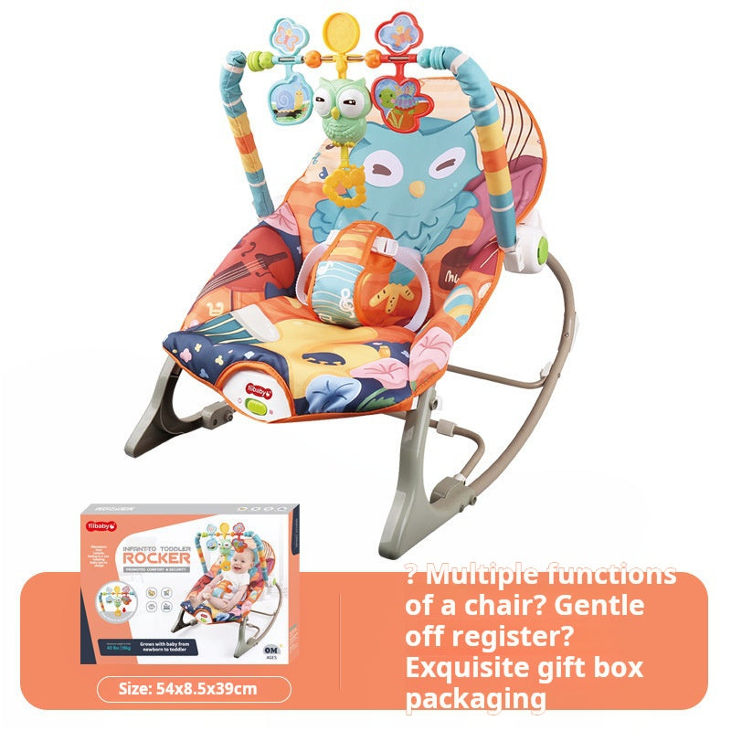 Baby Electric Vibrating Music Rocking Chair Soothing Recliner