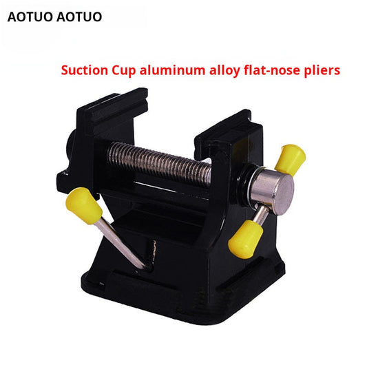 Suction Aluminum Micro Carving Vise Olive Clamp Bench Vise