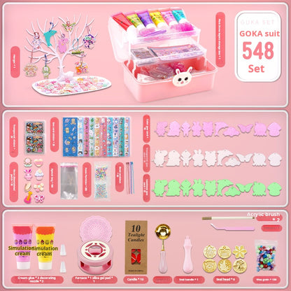 DIY Sticker Kit for Girls Craft Toy