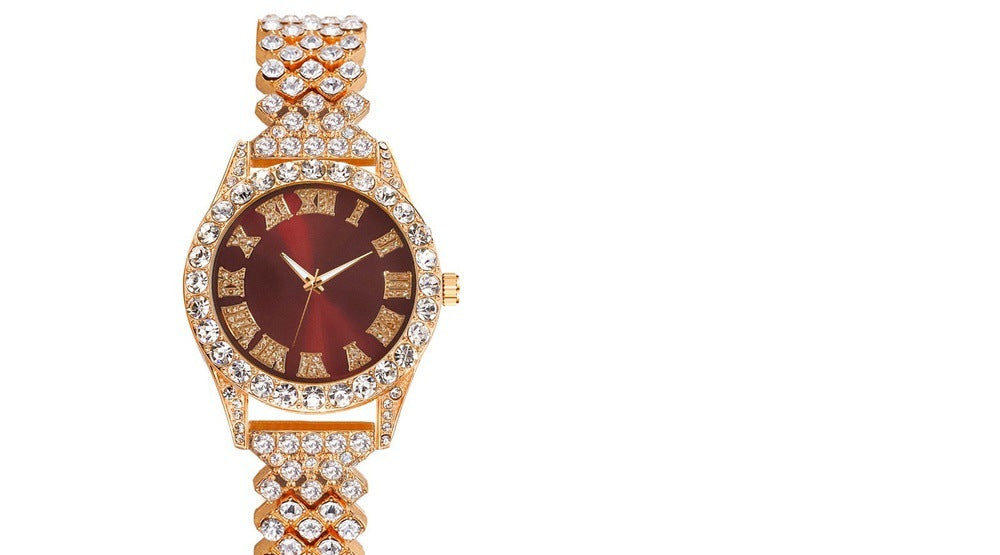 Hot-Selling Rhinestone Women's Quartz Watch