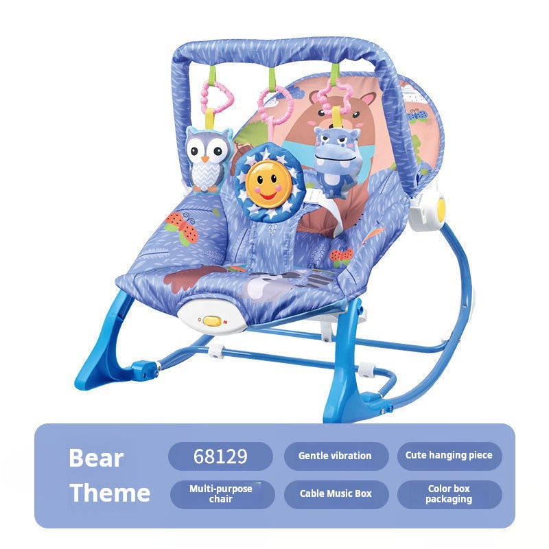 Baby Electric Vibrating Music Rocking Chair Soothing Recliner