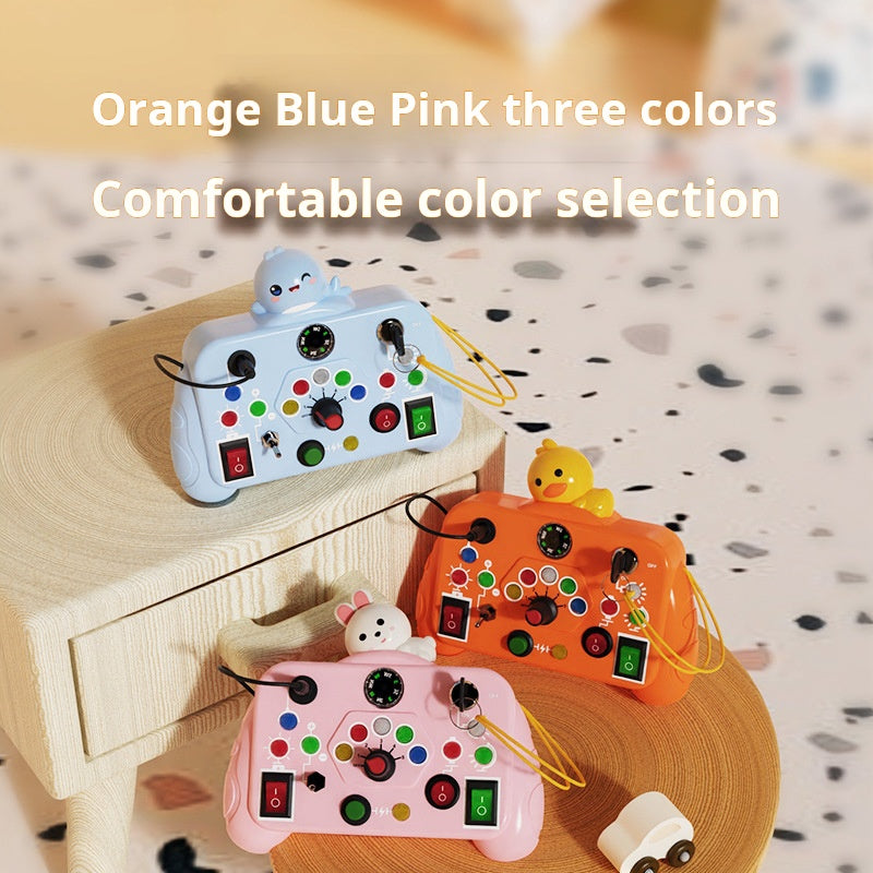 Cute Colorful Light Early Education Cognitive Toy Coordination Training