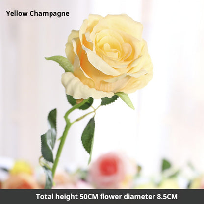 Single rose silk flower artificial flower