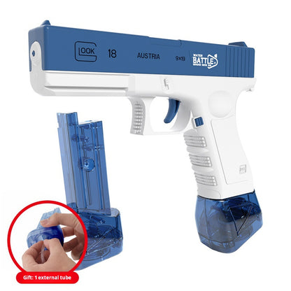 High Capacity Rechargeable Glock-style Children's Water Gun with External Connection