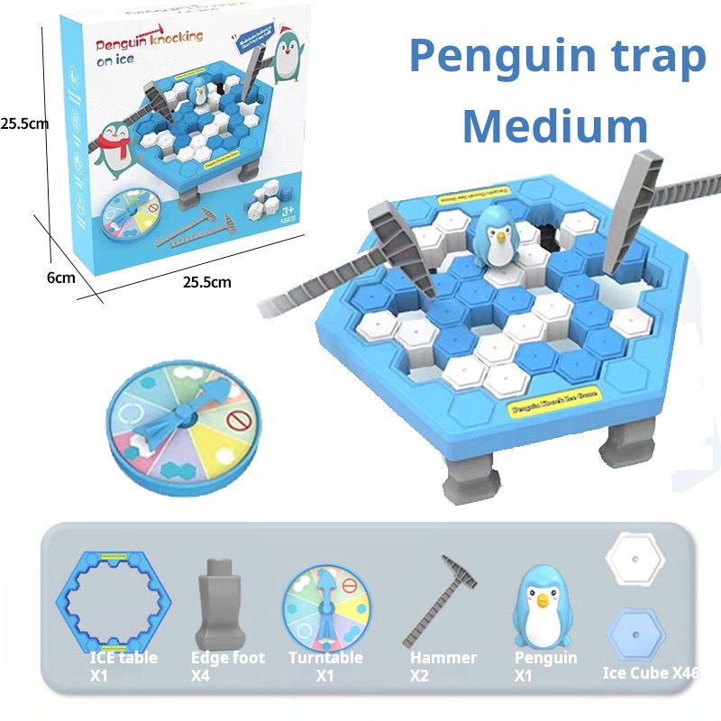 Save Penguin Ice Block Game Focus Training Toy