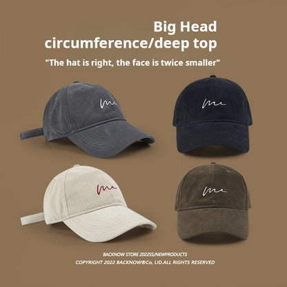 Sun Protection Wide-Brim Baseball Cap