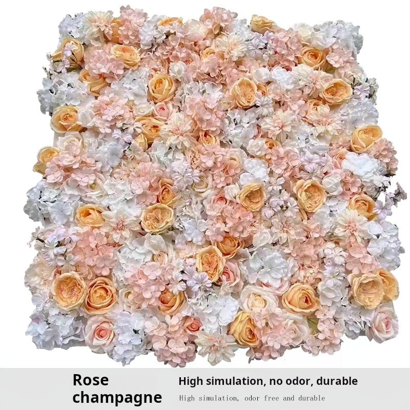 1*1m artificial flower wall