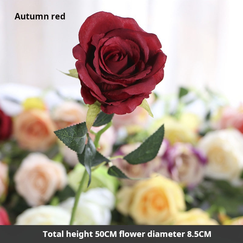 Single rose silk flower artificial flower