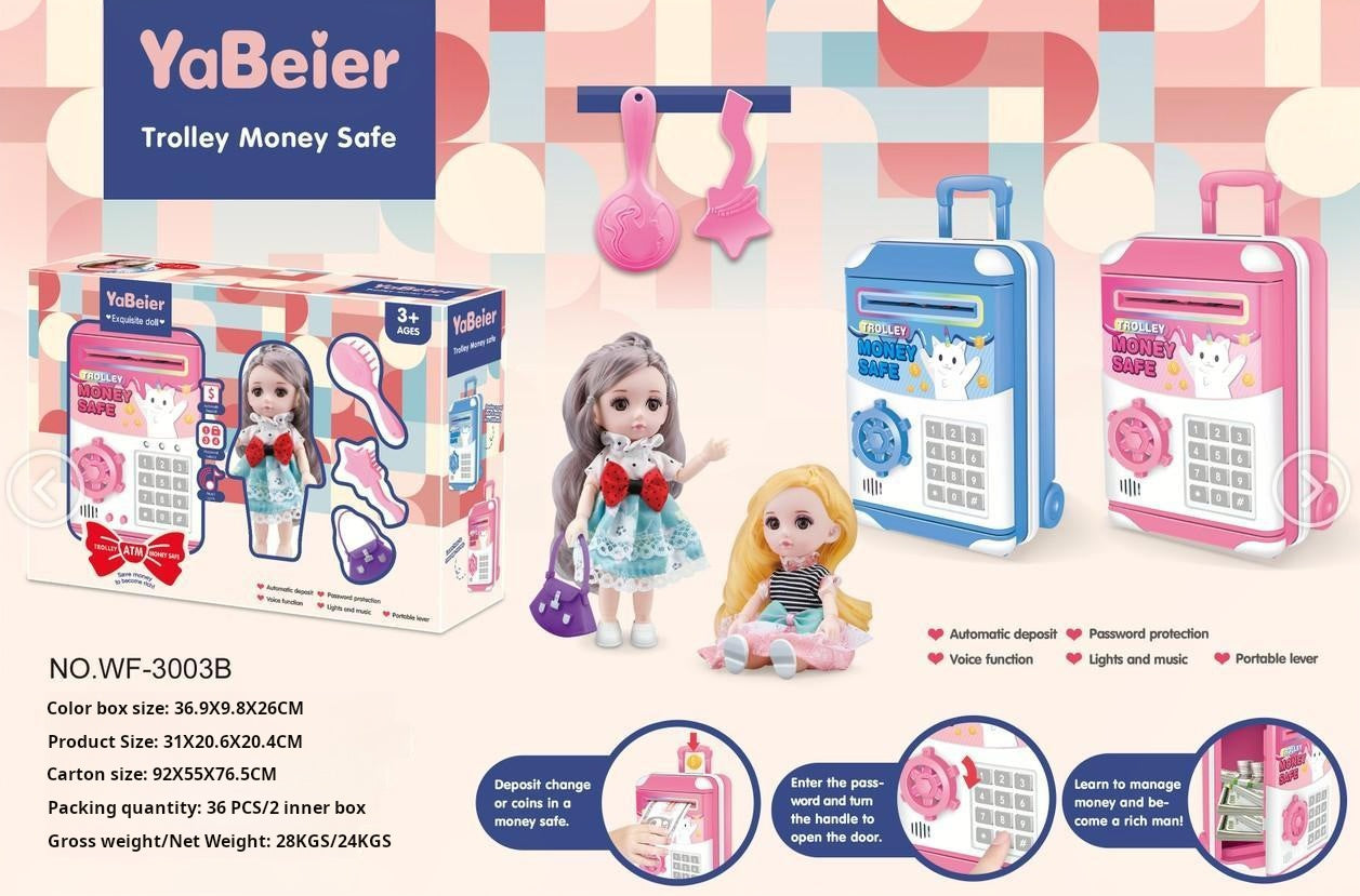 StellaLou Money Bank, Password Safe for Boys and Girls